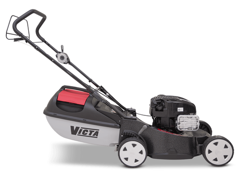 Victa 19+quot Mustang Alloy Base Mulch or Catch Self-Propelled Mower