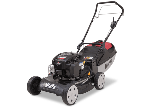 Victa 19+quot Mustang Alloy Base Mulch or Catch Self-Propelled Mower