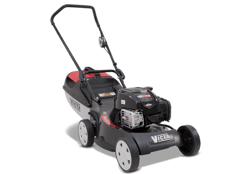 Victa 19+quot Mustang B+ampS 725 Alloy Base Mulch or Catch Push Mower