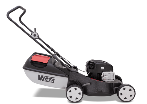 Victa 19+quot Mustang B+ampS 725 Alloy Base Mulch or Catch Push Mower