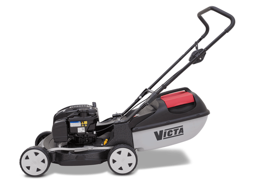 Victa 19+quot Mustang B+ampS 725 Alloy Base Mulch or Catch Push Mower