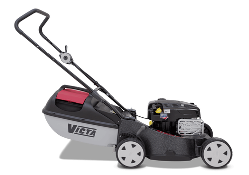 Victa 19+quot Mustang B+ampS 850 Alloy Base Mulch or Catch Push Mower